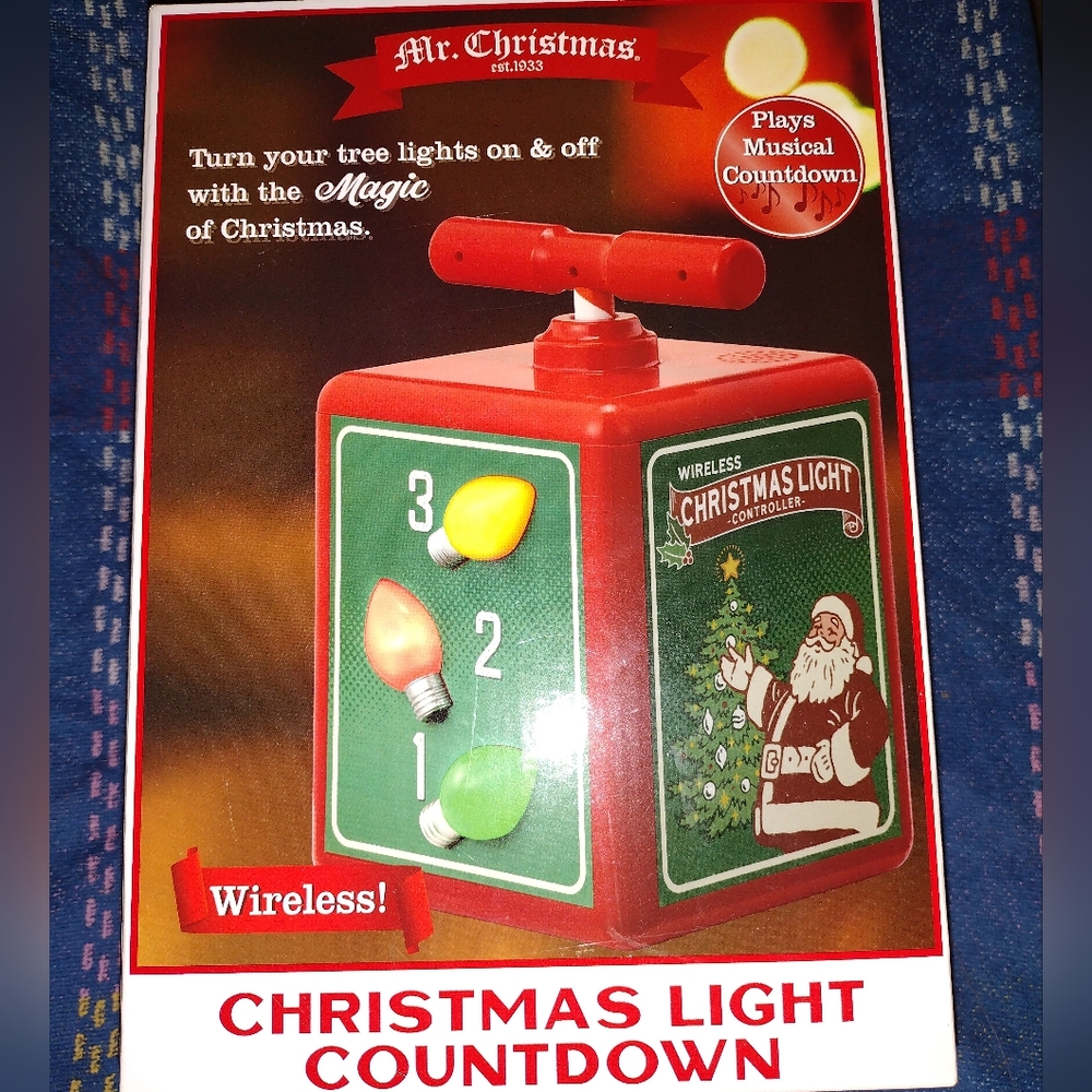 Mr. Christmas WIRELESS LIGHT COUNTDOWN